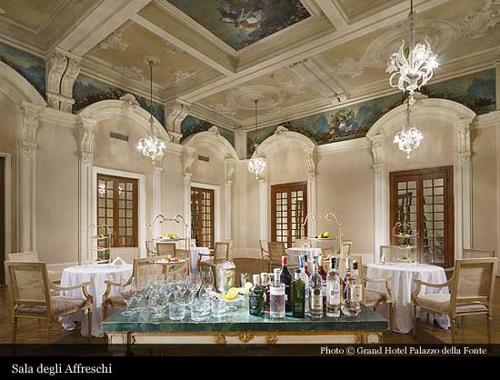 Grand Hotel Palazzo Della Fonte 1913 Fiuggi Historic Hotels Of The World Then Now