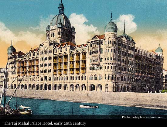 The Taj Mahal Palace 1903 Mumbai Historic Hotels Of The World Then Now